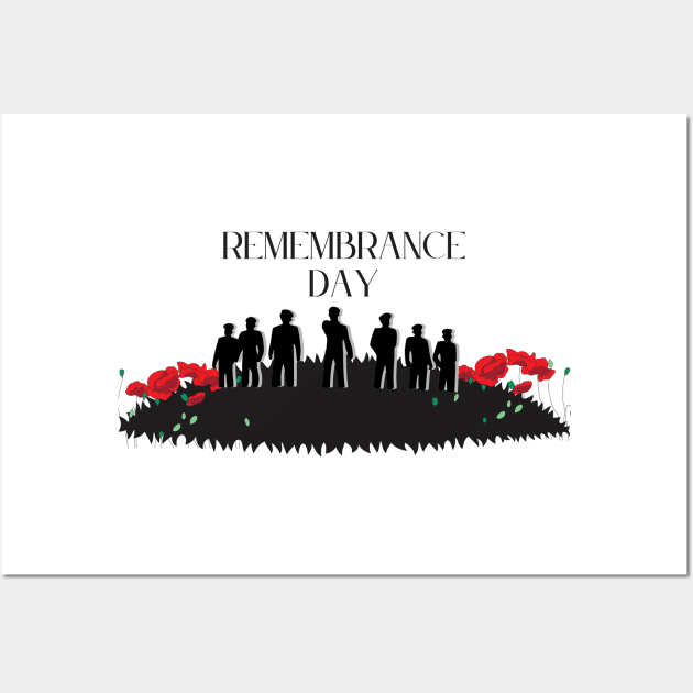 Canada Remembrance Day Wall Art by Ranawat Shop